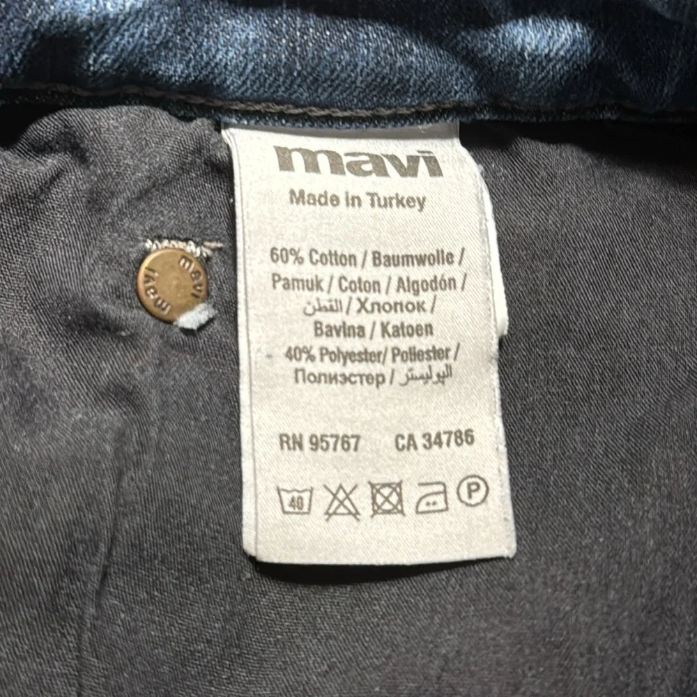 Mavi Jeans Matt Mens 30x29 Blue Denim Medium Wash Bootcut Straight Relaxed